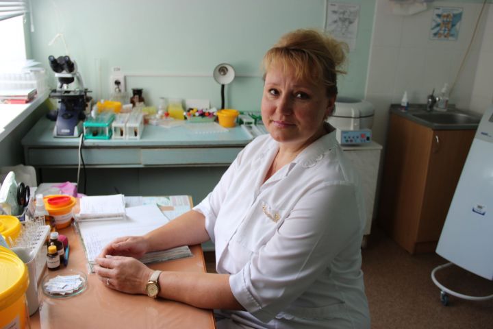 Четвертый год заведующей клинико-диагностической лабораторией Тетюшской ЦРБ работает Ольга Зяббарова