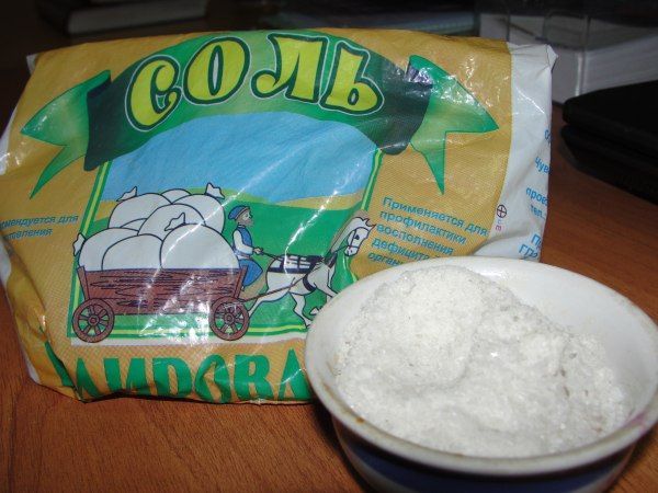В России  с прилавков исчезнет поваренная соль