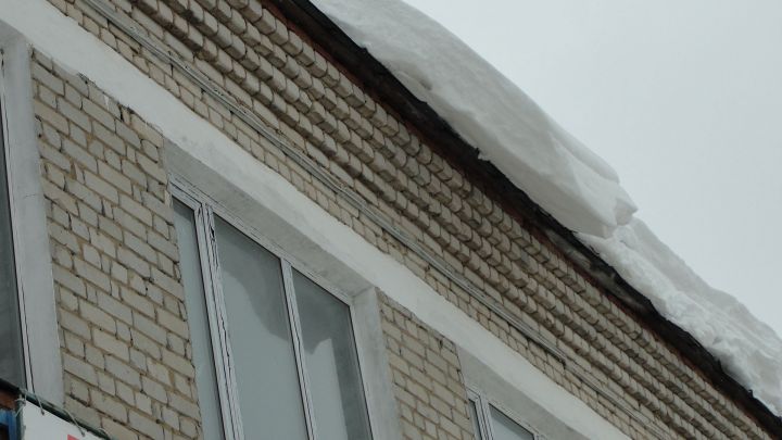 Осторожно! Сход снега с крыш