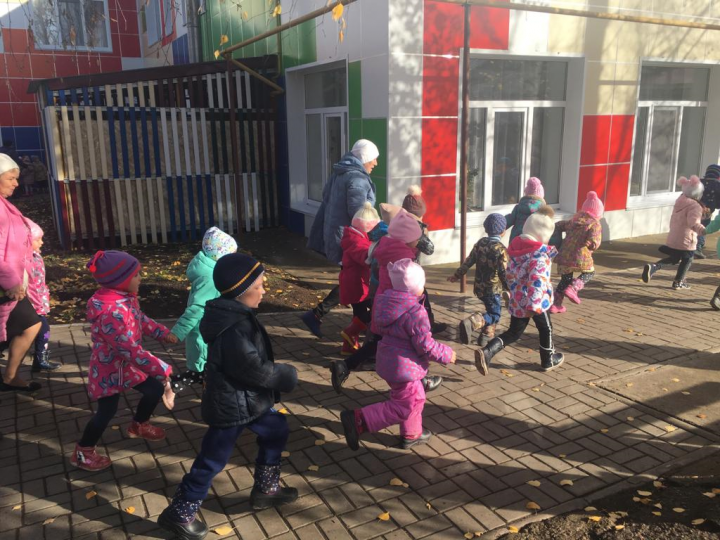Эвакуация из детского сада "Березка" прошла  без непредвиденных заминок