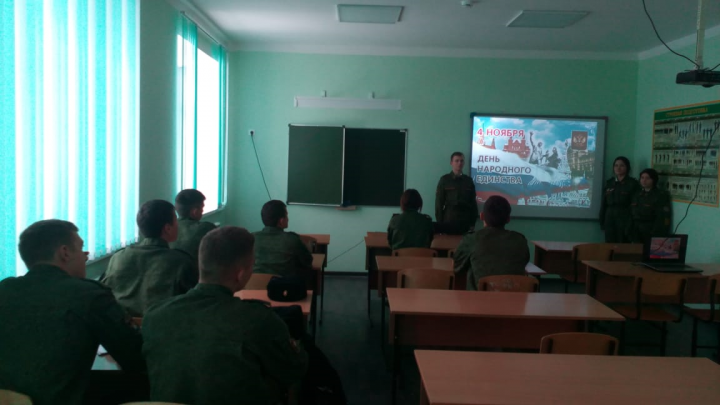 Тетюшские кадеты представили презентацию