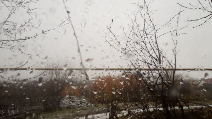 Дождь с мокрым снегом ожидается в Татарстане