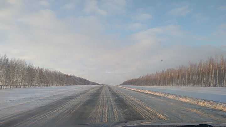 На дорогах Татарстана ожидается сильная гололедица