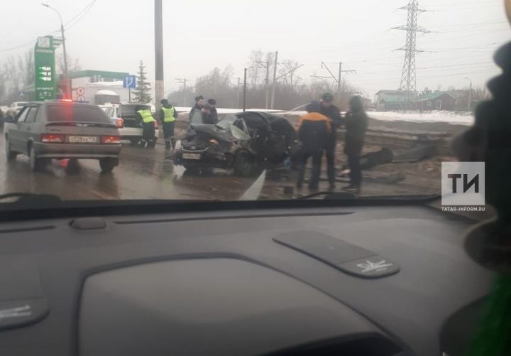 Страшная авария в Татарстане: участниками ДТП стали две легковушки, есть погибшие