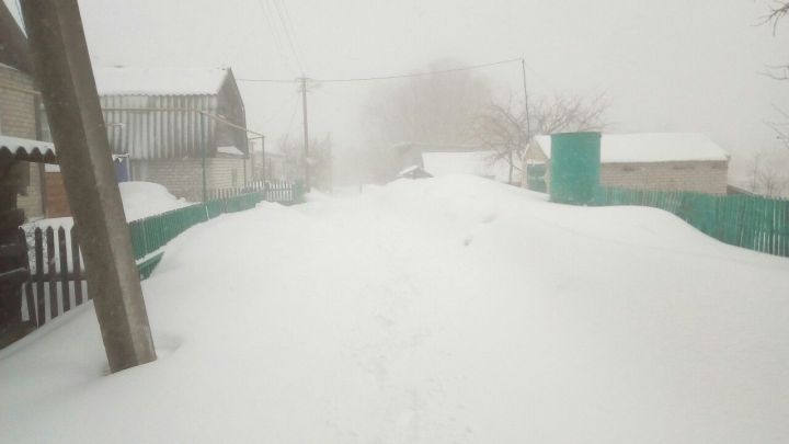 В Татарстане из-за снегопада объявили штормовое предупреждение