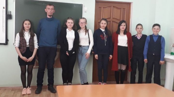 В Тетюшской татарской школе прошел экологический брейн-ринг посвященный, Международному Дню Земли