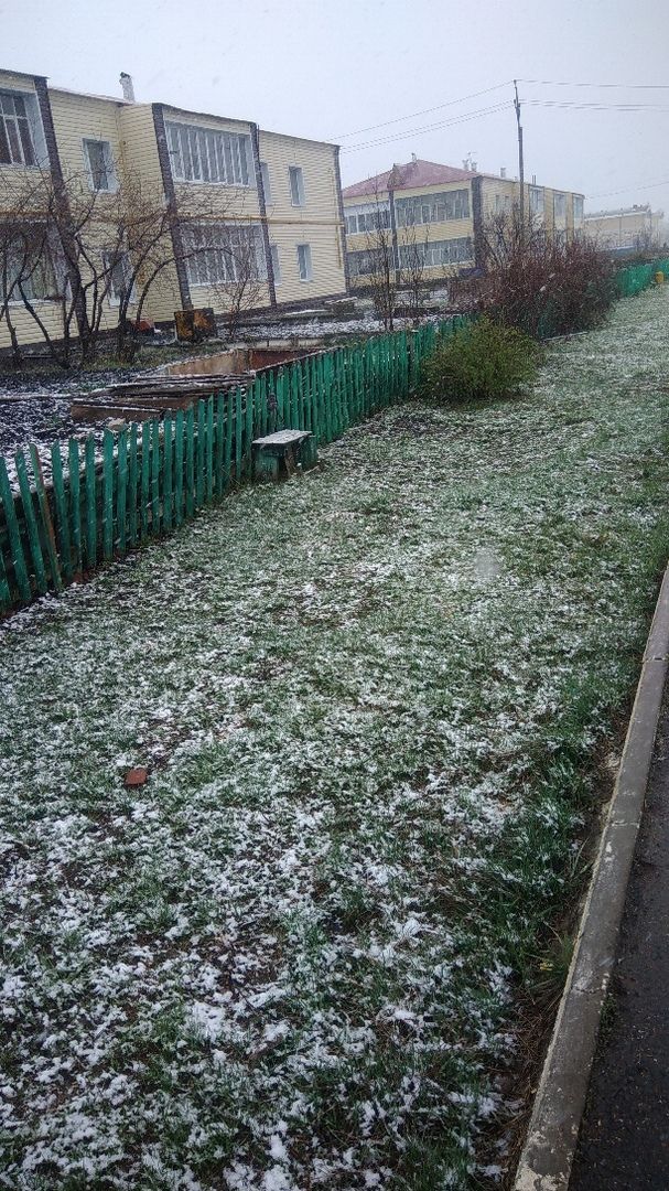 На Пасху в Татарстане выпал снег