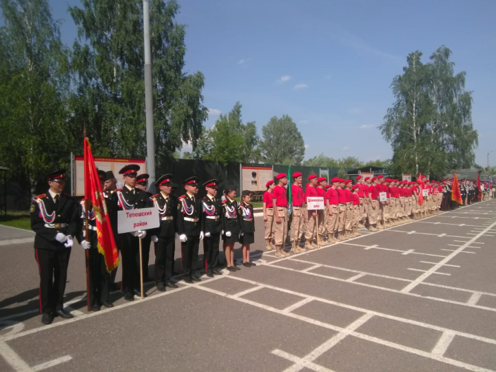 Тетюшские кадеты - участники Республиканского этапа ВСИ «Зарница Поволжья-2019»