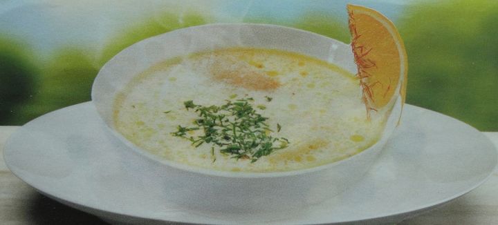 Рецепт: Сливочный суп с консервами