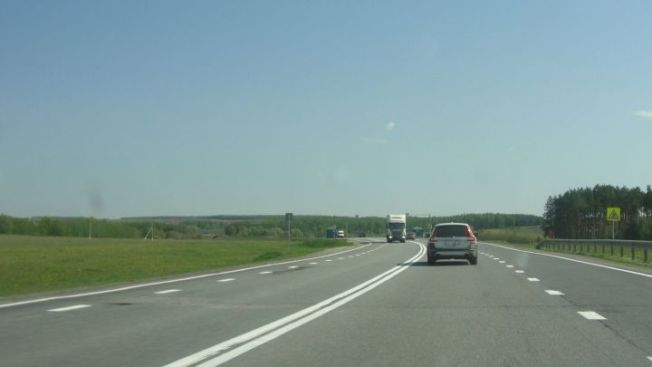 В Татарстане на трассе М7 повысили максимальную скорость