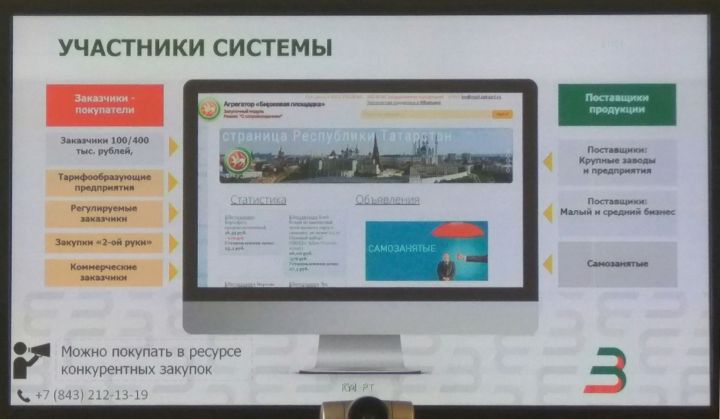 В Татарстане заработала уникальная система продвижения республиканской продукции