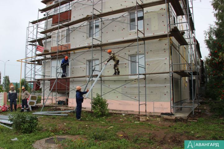 Капремонт многоквартирных домов в Татарстане выполнен на 80% от плана