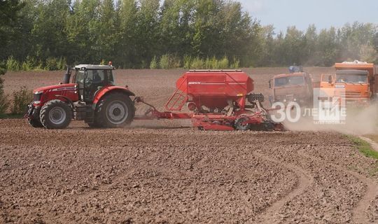 В Татарстане завершается зяблевая обработка почвы
