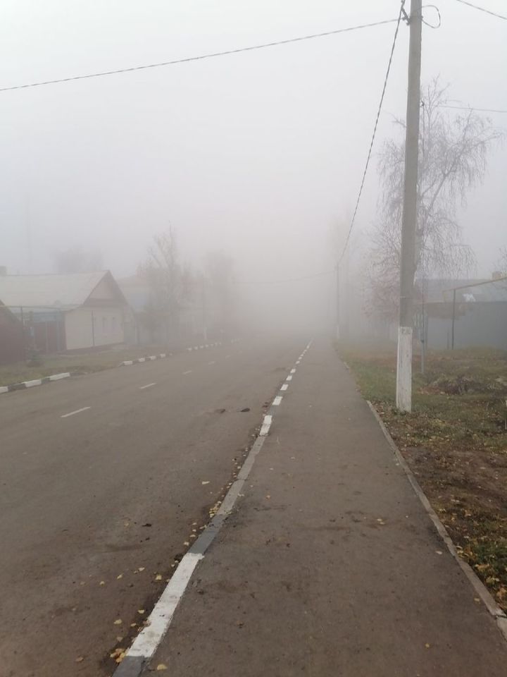 На территории Тетюшского района сохранится туман