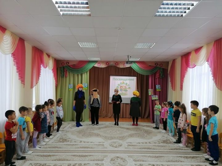 Тетюшские детсадовцы прошли посвящение на звание Эколёнок