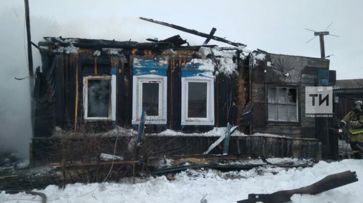 На пожаре в Кадышево Тетюшского района пострадала женщина