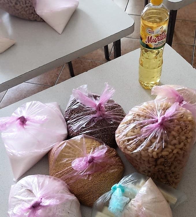 Школьников Тетюшского района обеспечивают продуктовыми наборами