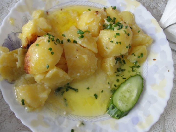 Предлагаем приготовить: Картофель под сырной шубкой