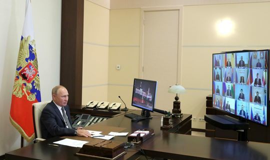 Владимир Путин поздравил Рустама Минниханова с победой на выборах 13 сентября
