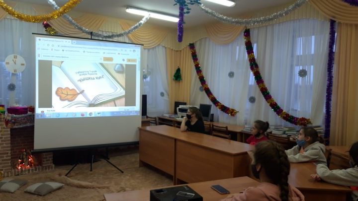 В Большетарханской библиотеке провели краеведческий репортаж «Сокровища Татарстана»