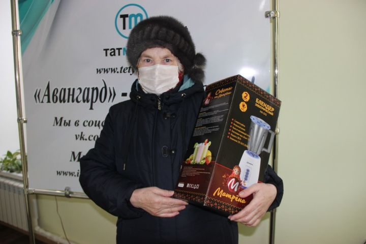 Тетюшанка получила подарок от редакции газеты «Авангард»