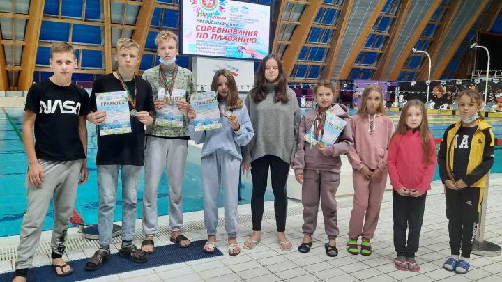 Успешно выступили воспитанники Тетюшской спортшколы на Республиканских соревнованиях по плаванию