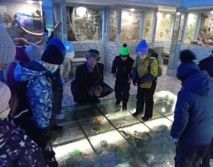 Тетюшские первоклассники побывали на уроке по окружающему миру в Музее истории рыболовства