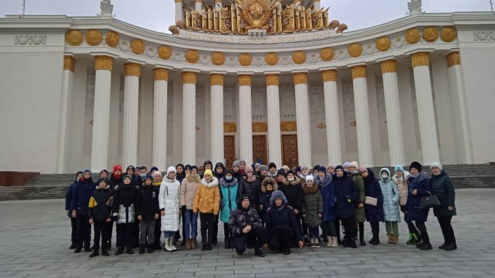 Учащиеся пяти сельских школ Тетюшского района побывали в Москве