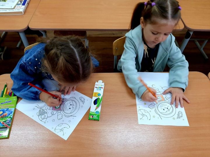 В детском саду "Сказка" города Тетюши прошёл Всероссийский урок астрономии