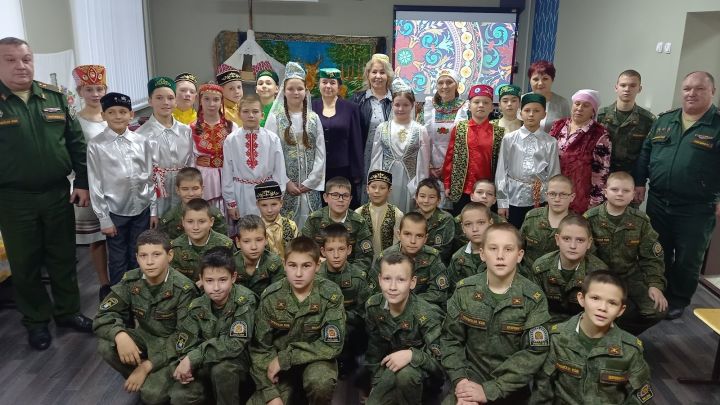 В Тетюшской кадетской школе-интернате был проведен фольклорный праздник
