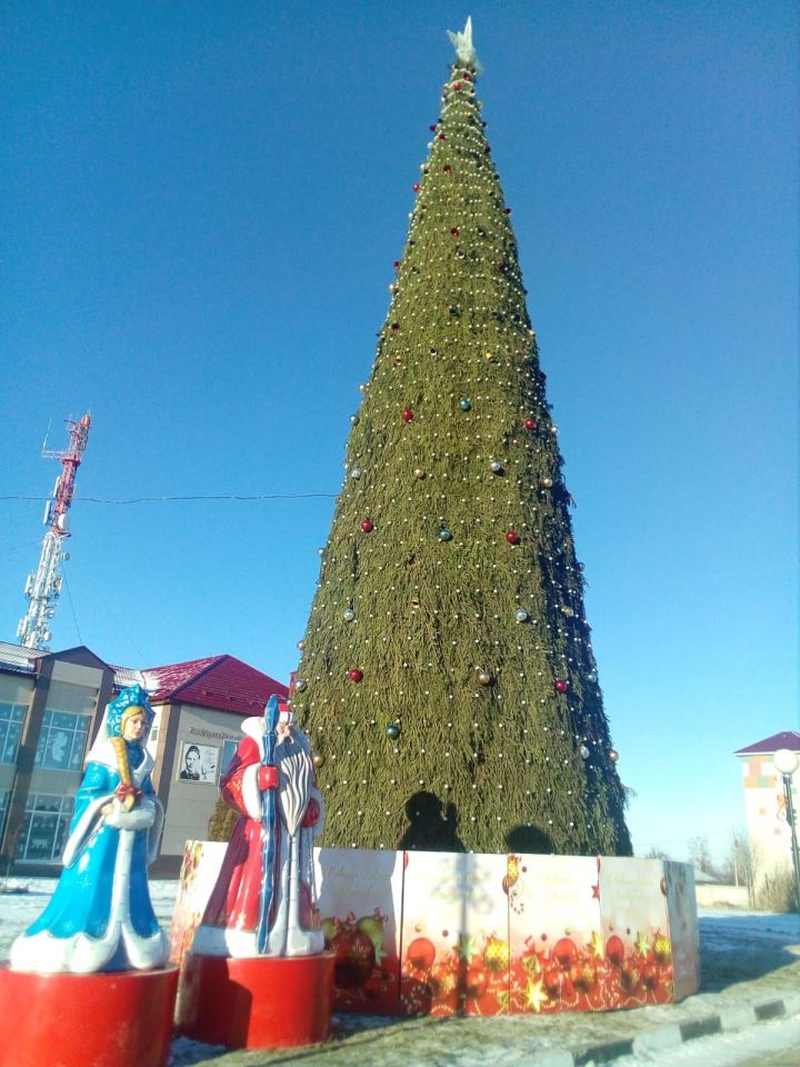 Открытие городской елки в Тетюшах