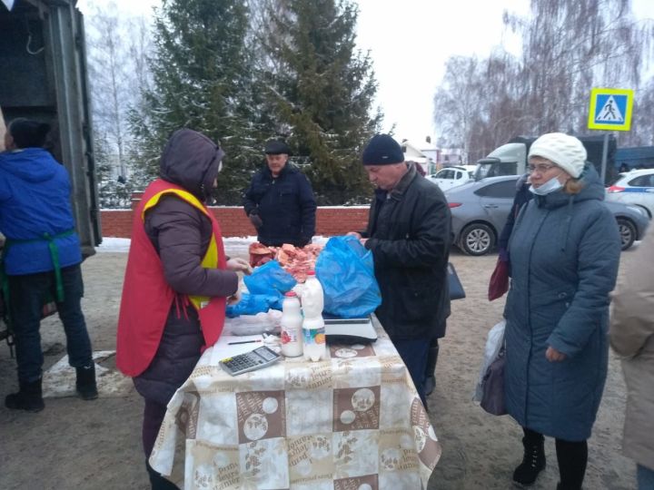 Местная продукция понравилась  и горожанам, и сельчанам