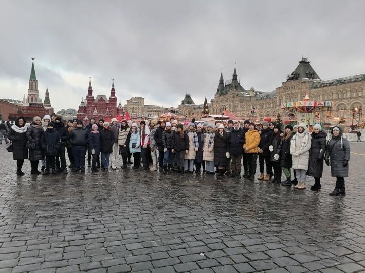 Учащиеся Тетюшской школы побывали в Москве