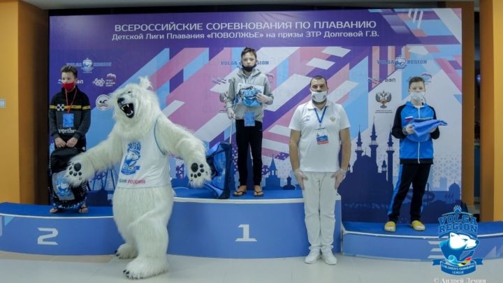 Тетюшане отличились на Всероссийских соревнованиях по плаванию