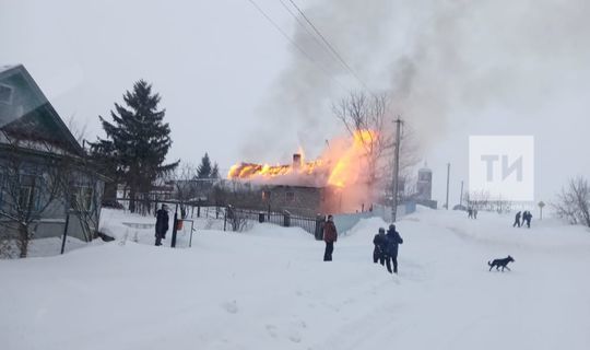 На пожаре в Татарстане погиб одинокий мужчина