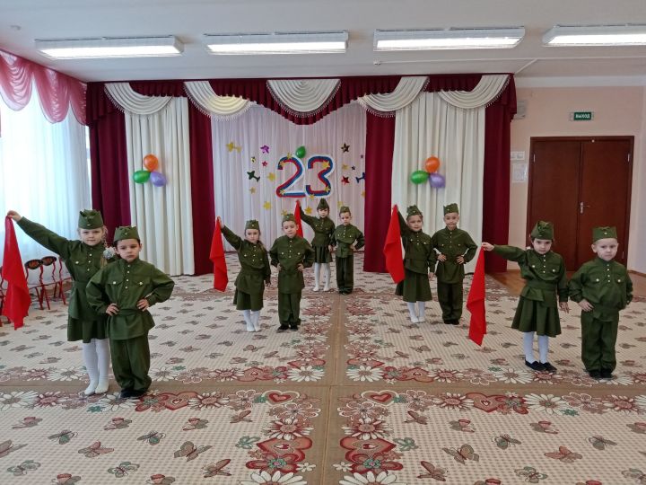 “Башаккай” балалар бакчасында Ватанны саклаучылар көненә багышланган чара узды