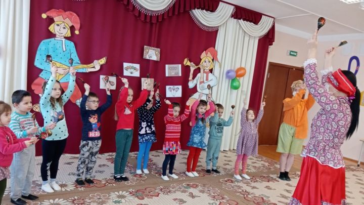В детском саду «Колосок» прошел «Праздник русской деревянной ложки»