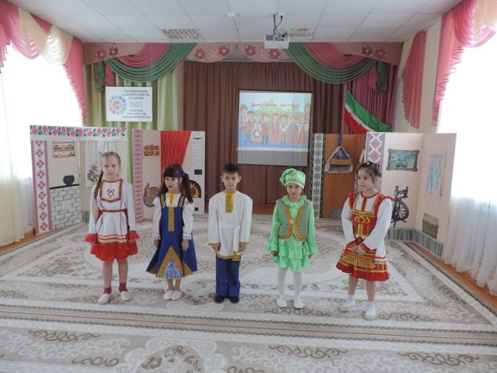 В детском саду «Березка» города Тетюши состоялось торжественное открытие Года родных языков и народного единства