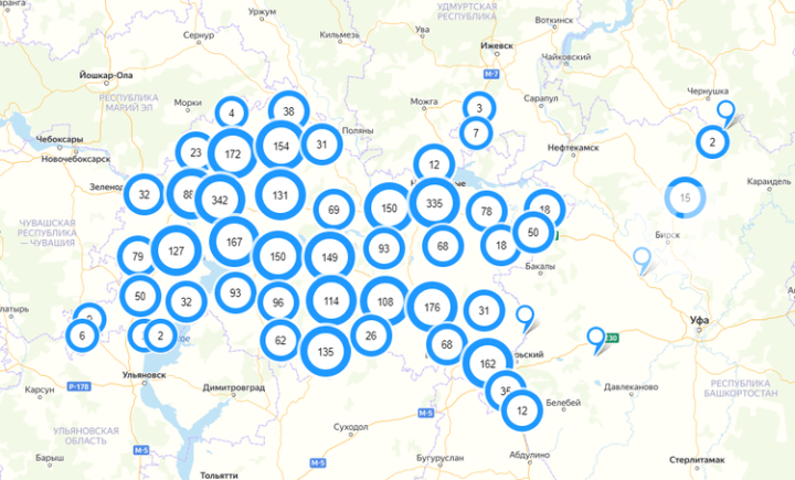 Татарстанские водители могут посмотреть на карте, где находятся камеры на дорогах