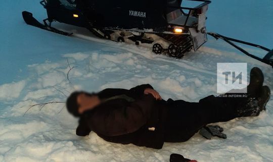 В Татарстане спасли рыбака, который заснул пьяным на льду реки