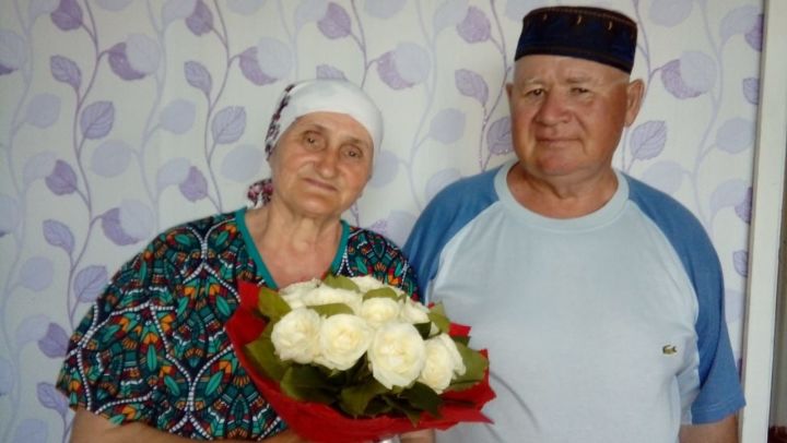 Семья Назыла и &nbsp;Валии Губайдуллиных из села Жуково отметила&nbsp; золотую свадьбу