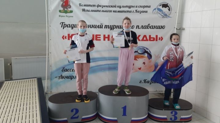 Тетюшские пловцы завоевали золотые медали