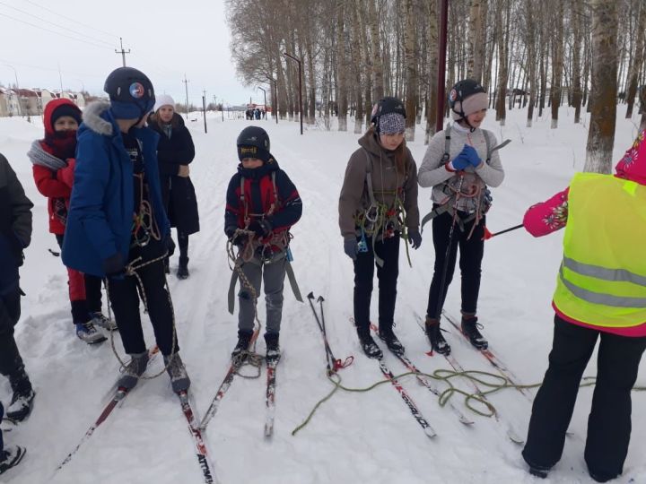 В Тетюшах прошли соревнования по лыжному туризму