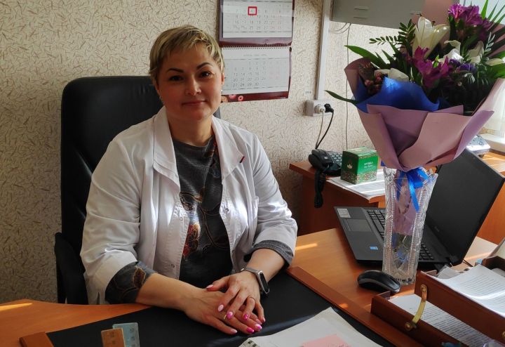 О буднях Большетарханской больницы рассказала главный врач Альбина Фазлеева