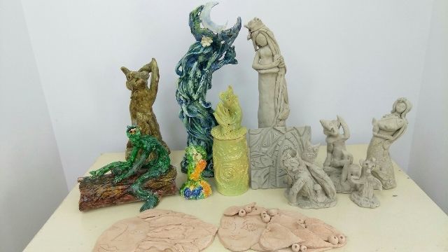 В Тетюшской Детской школе искусств состоялось занятие по художественной керамике