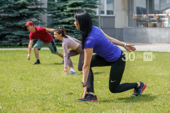 В Татарстане проведут 600 тренировок по проекту «Зеленый фитнес»