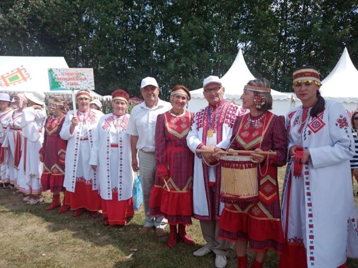 Тетюшане - участники Республиканского праздника чувашской культуры «Уяв»