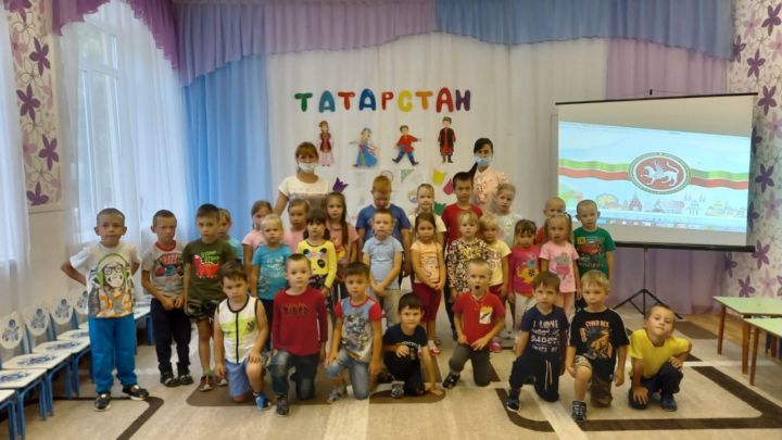 В детском саду «Малыш» прошло мероприятие, посвященное Году родных языков в РТ