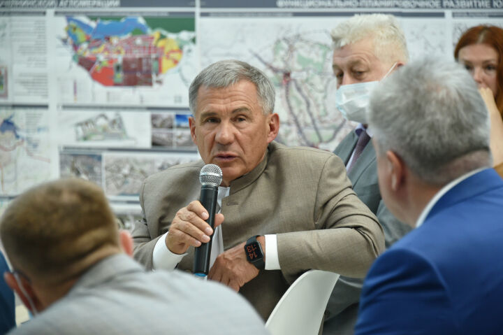 Президент РТ высказался о создании промзон между Казанью и близлежащими районами