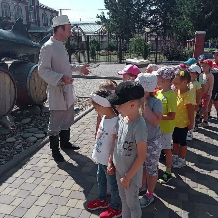 В гостях у Рыбака побывали воспитанники городского детского сада “Рябинушка”